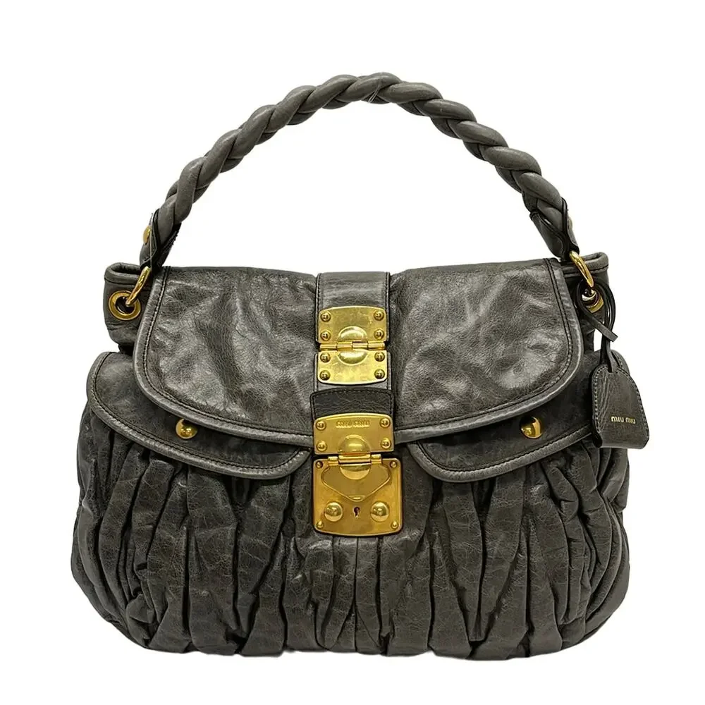 Miu Miu Matelasse Handbag
